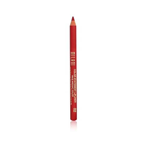 Milani Color Statement Lipliner - True Red (0.04 Ounce) Cruelty-Free Lip Pencil to Define, Shape & Fill Lips Beauty & Personal Care Milani