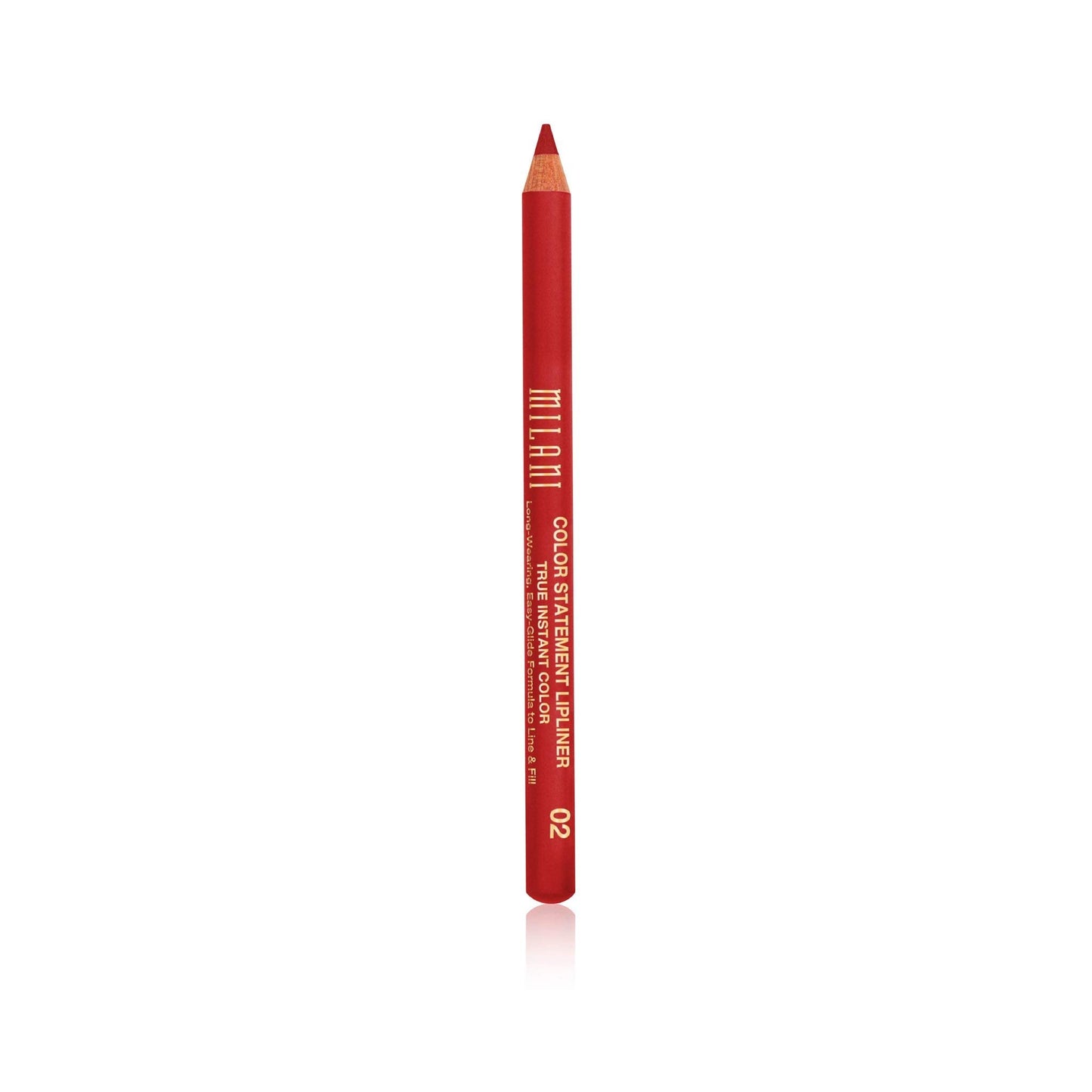 Milani Color Statement Lipliner - True Red (0.04 Ounce) Cruelty-Free Lip Pencil to Define, Shape & Fill Lips Beauty & Personal Care Milani