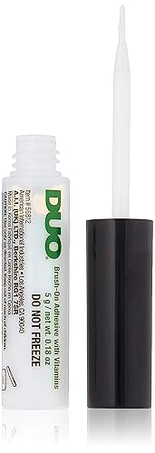 Duo Brush-On Striplash Adhesive White/Clear, 0.18 Ounce (Pack of 2) Beauty & Personal Care Duo