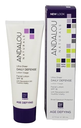 Andalou Naturals Daily Defense with SPF 18 Age-Defying Facial Lotion - 2.7 fl oz Beauty & Personal Care Andalou Naturals