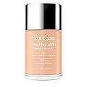 Neutrogena Healthy Skin Liquid Foundation Makeup with Broad Spectrum SPF 20 Sunscreen, Lightweight, Medium Coverage Makeup with Sunscreen and Beauty & Personal Care Neutrogena