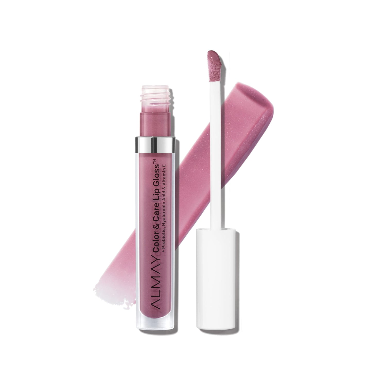 Almay Color & Care Hydrating Lip Gloss, Soft Natural Hues, Prebiotic Complex, Hyaluronic Filling-Sphere Technology, 600 Lunar Blush, 0.1 Fl Oz Beauty & Personal Care Almay