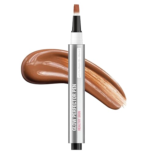 Neutrogena Healthy Skin Glow Perfector Concealer Pen, Lightweight Liquid Makeup for Face with Pro-Vitamin B5 & Vitamin E for a Radiant Finish, Medium Beauty & Personal Care Neutrogena