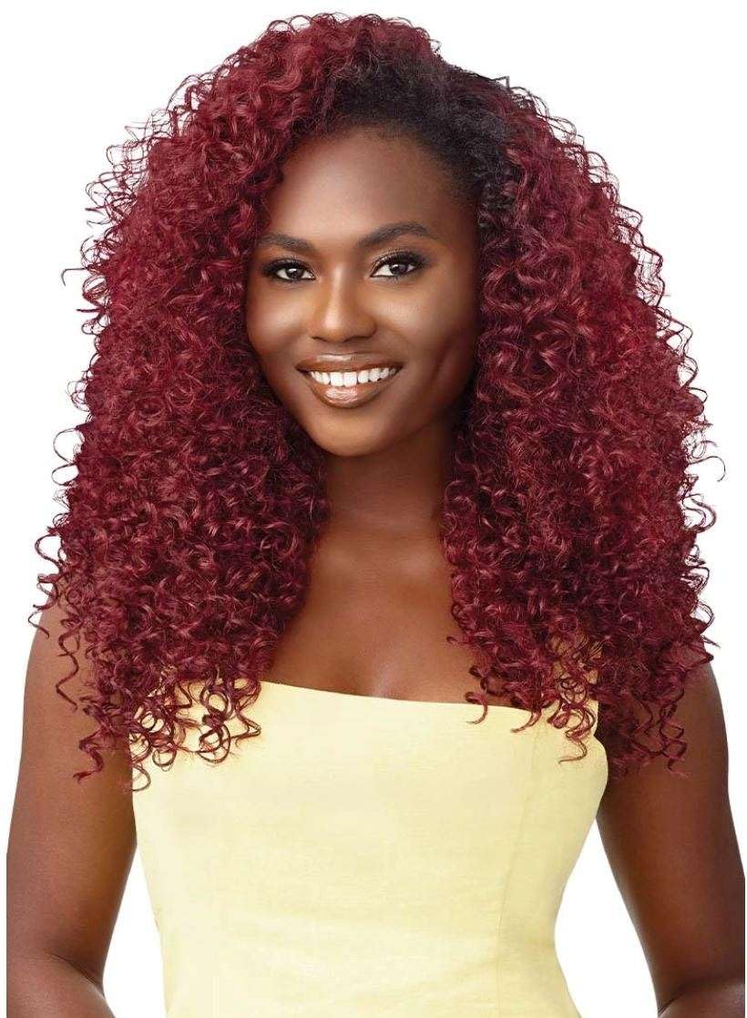 Converti-Cap Outre Synthetic Wig - DOMINICAN BOUNCE (DR CHOCOLATE SWIRL)