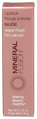 Velvet Finish Lipstick - Nude by Mineral Fusion for Women - 0.13 oz Lipstick Beauty & Personal Care Mineral Fusion