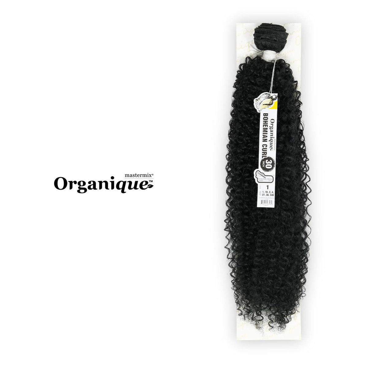 Milky Way Organique Mastermix Bohemian Curl 30" (1-pack, 1B)