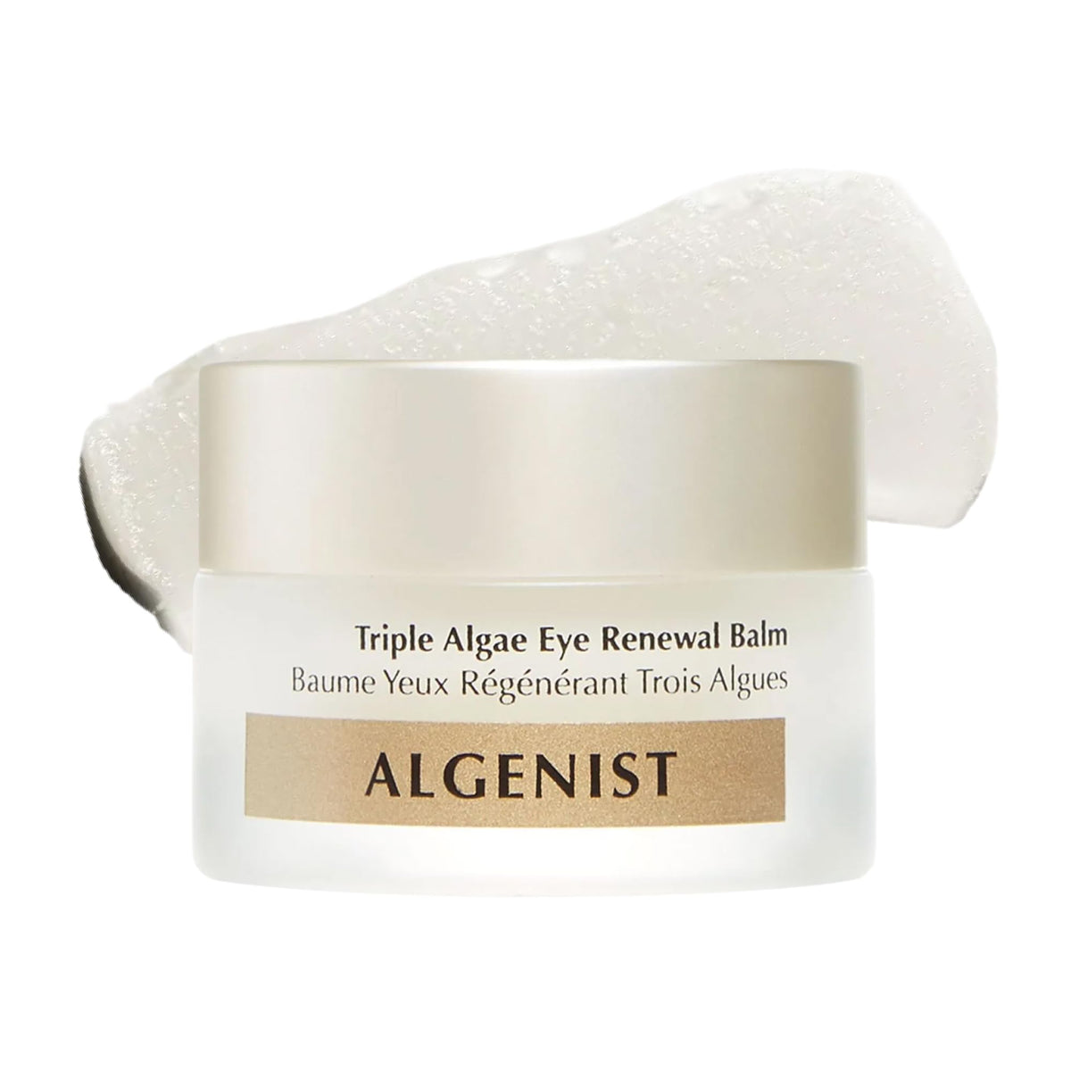 Algenist Triple Algae Eye Renewal Balm - Hydrating Vegan Eye Cream with Caffeine, Alguronic Acid & Peptides to Help Reduce Dark Circles, Puffiness