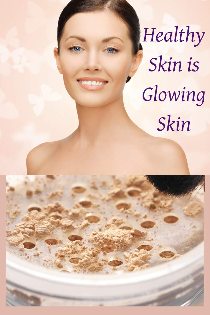 Ageless Derma Mineral Face Powder Foundation Makeup. Natural Full Coverage Loose Foundation with Vitamin and Green Tea. Made in USA Beauty & Personal Care Ageless Derma