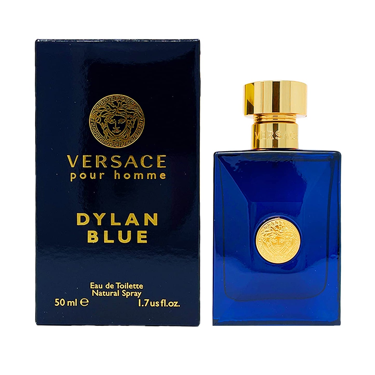 Versace Dylan Blue Eau De Toilette Spray for Men, 1.7 Ounce Beauty & Personal Care Versace