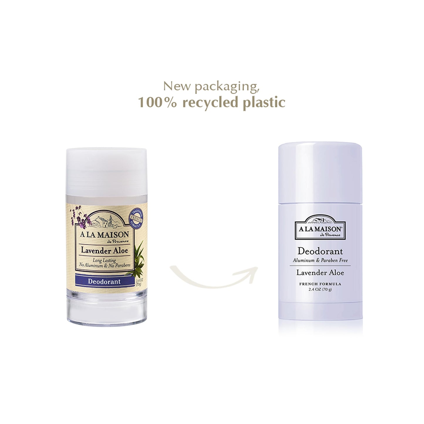 A La Maison Lavender Aloe Aluminum Free Deodorant for Women and Men - Natural Deodorant Beauty and Personal Care A LA MAISON