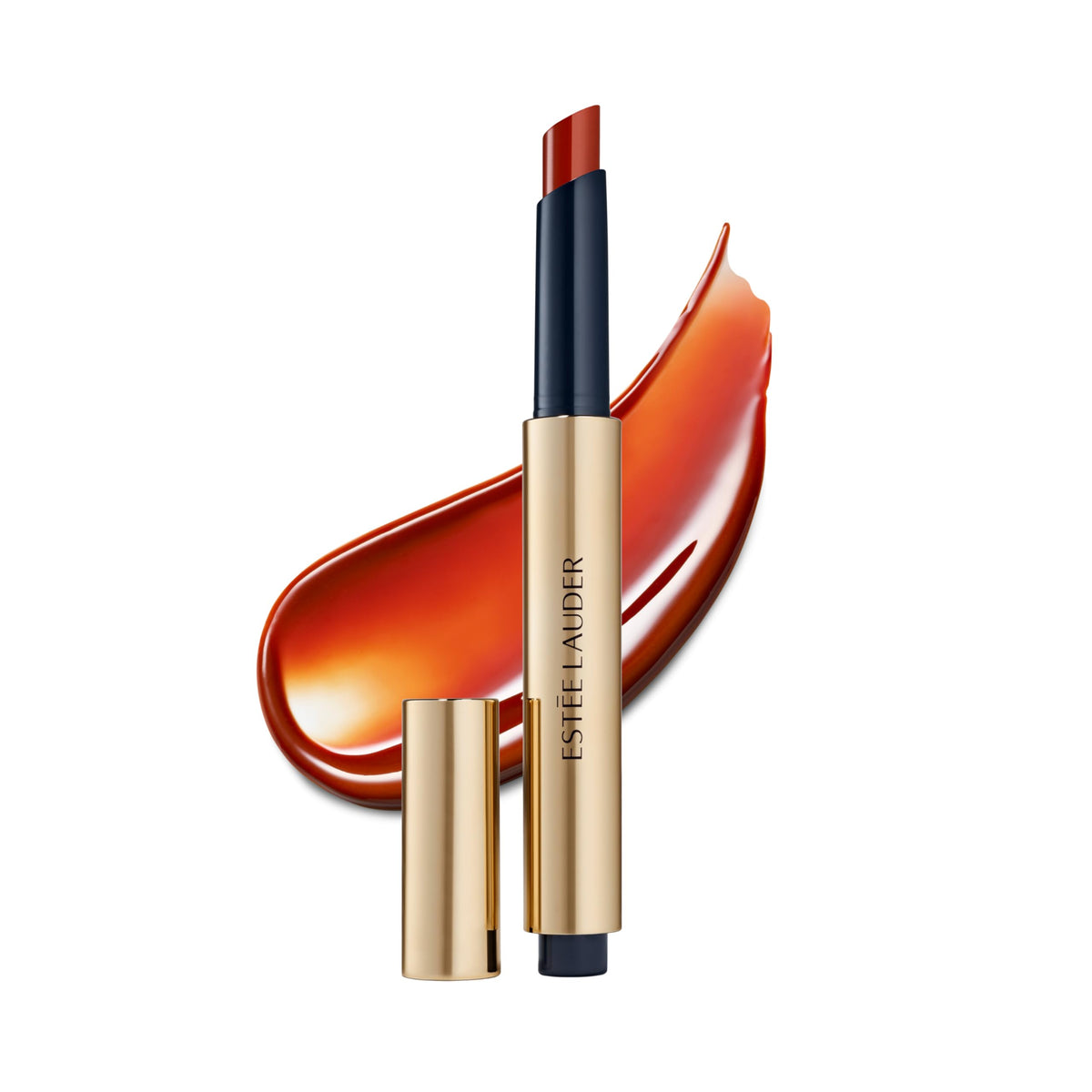 Estée Lauder Pure Color Melt-On Glosstick for Lips | Plumping & Moisturizing Lip Gloss, 890 Melted Tangerine Beauty & Personal Care Estée Lauder