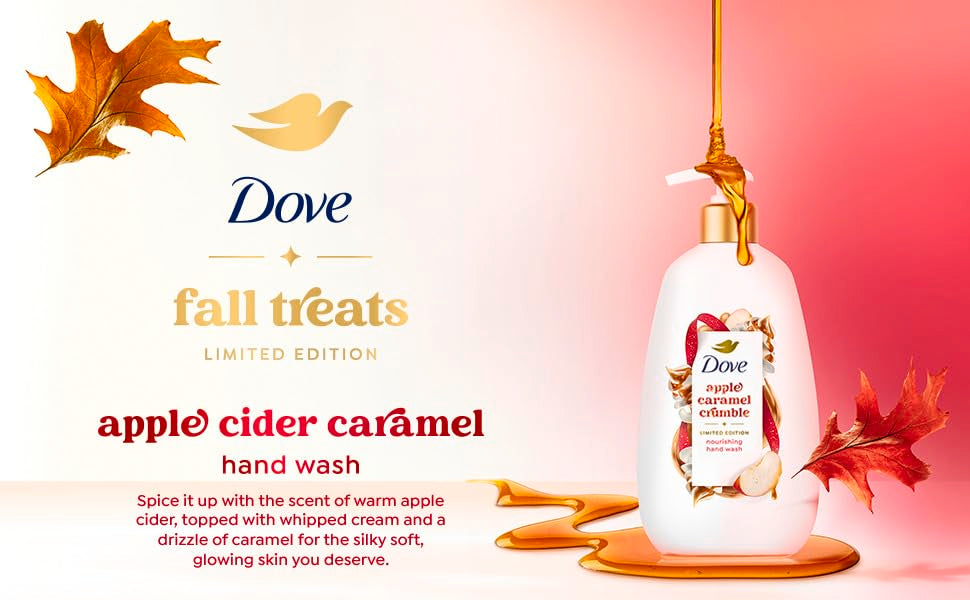Dove Limited Edition Holiday Treats Liquid Hand Wash for Deep Nourishment Apple Cider Carmel 12 oz Beauty & Personal Care Dove