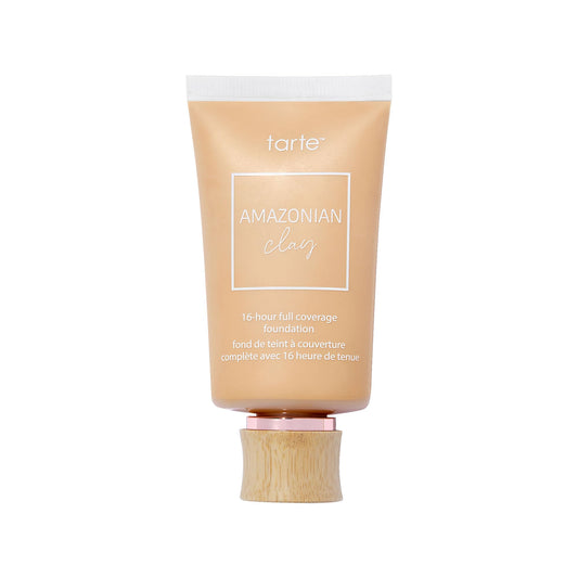 tarte Amazonian clay 16-hour Full Size coverage foundation - Matte Finish Foundation, Vitamin E for Hydration & Smooth Looking Skin, Vegan Beauty & Personal Care tarte