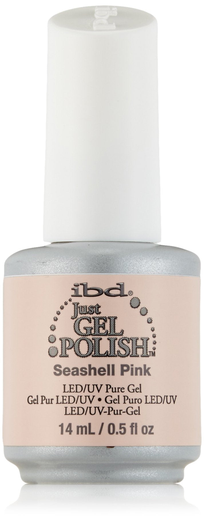 IBD Seashell Pink Just Gel Polish - 0.5 oz Beauty & Personal Care IBD