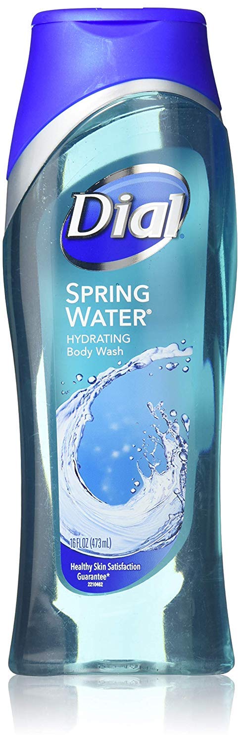 Dial Body Wash Spring Water 16 Ounce Refresh & Renew+Vitamin-E (473ml) (Pack of 3) Beauty & Personal Care Dial
