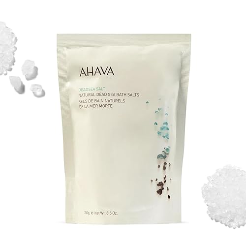 AHAVA Dead Sea Mineral Bath Salt- Intense Relaxation for Body & Mind, Elevates Moisture, Softens & Eases Sore Muscles, Enriched by Exclusive Dead Sea Beauty & Personal Care AHAVA