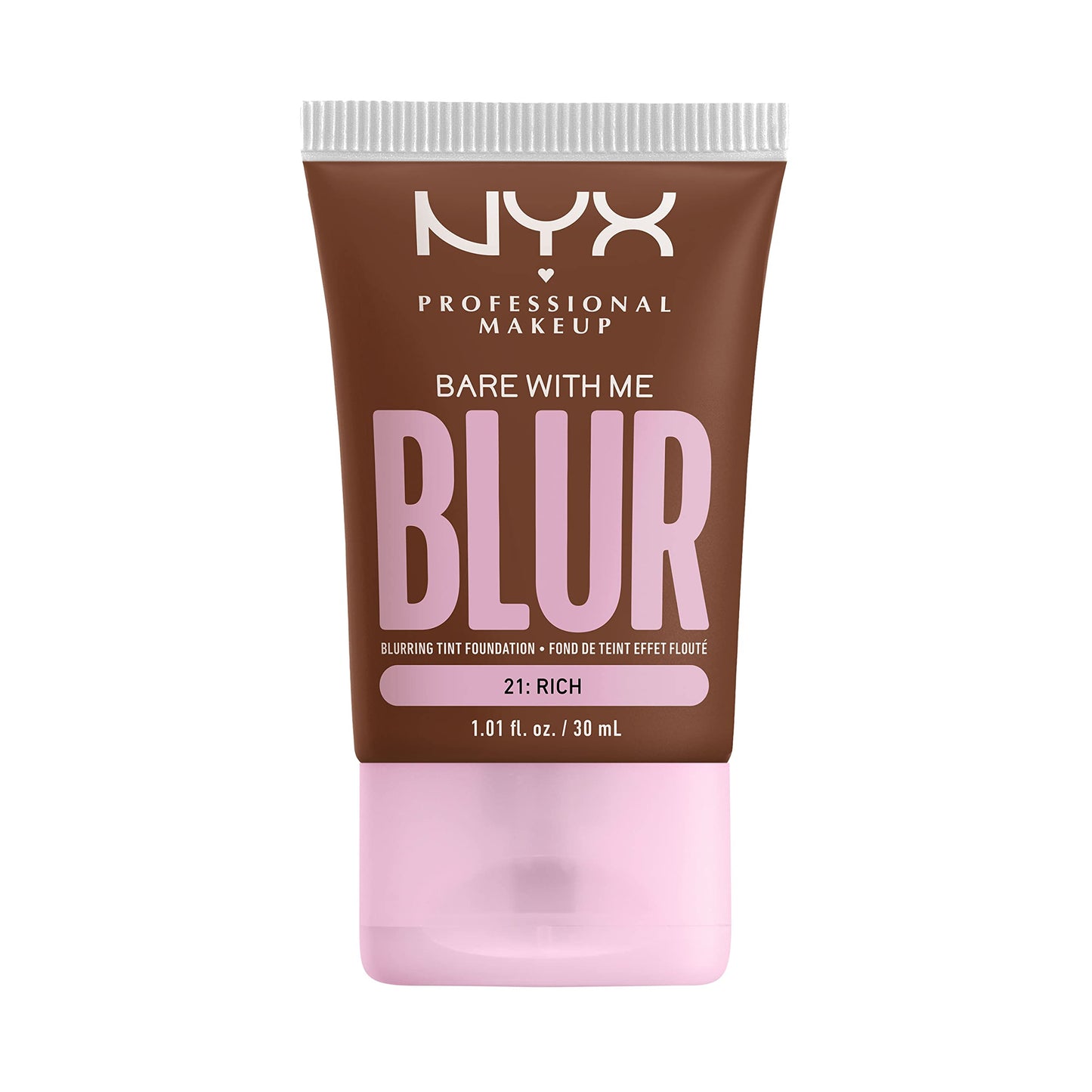 NYX PROFESSIONAL MAKEUP Bare With Me Blur Skin Tint Foundation Make Up with Matcha, Glycerin & Niacinamide - Rich Beauty & Personal Care NYX PROFESSIONAL MAKEUP