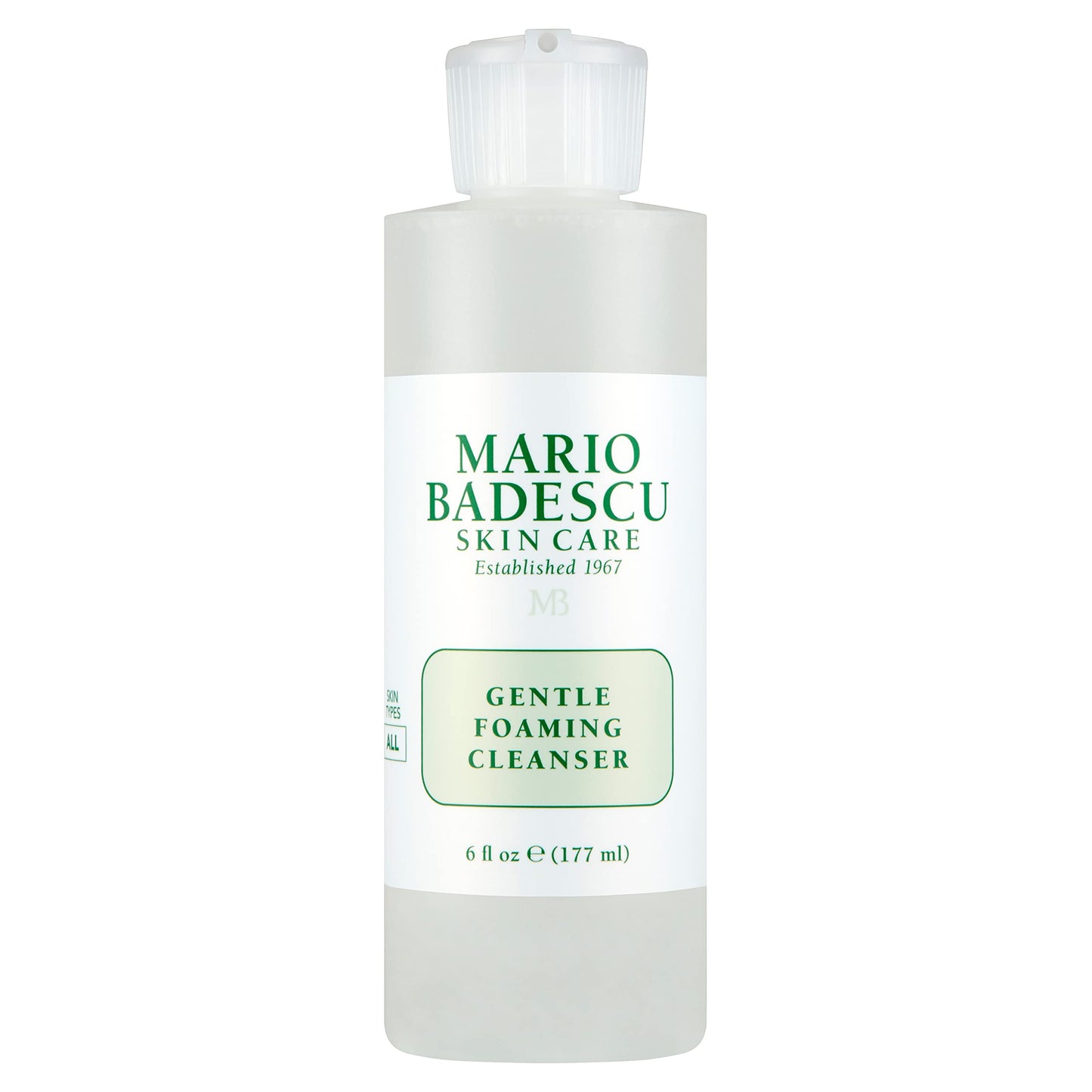 Mario Badescu Gentle Foaming Facial Cleanser, Deep Cleansing and Hydrating Face Wash for All Skin Types with Aloe Vera, Fermented Black Tea Beauty & Personal Care Mario Badescu