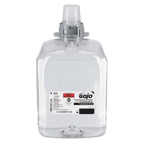 GOJO Hand Soap, Series FMX, 2,000 mL, Foam, Fragrance Free, 2 PK 5269-02 - 1 Each Beauty & Personal Care GOJO