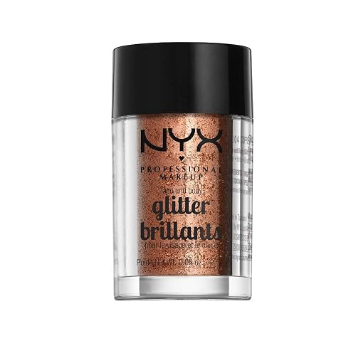 NYX PROFESSIONAL MAKEUP Face & Body Glitter, Copper Beauty & Personal Care NYX PROFESSIONAL MAKEUP