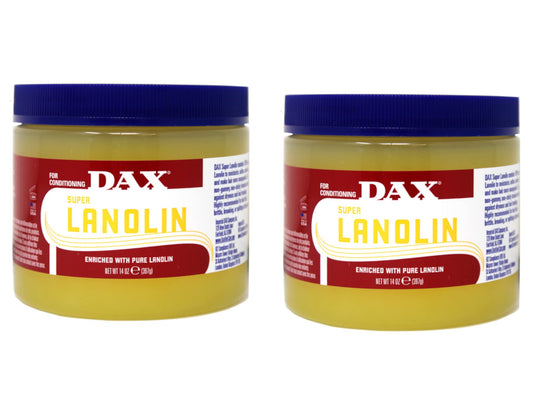 Dax Conditioner 100% Pure Lanolin 14 Ounce Jar (118ml) (2 Pack) Beauty & Personal Care DAX