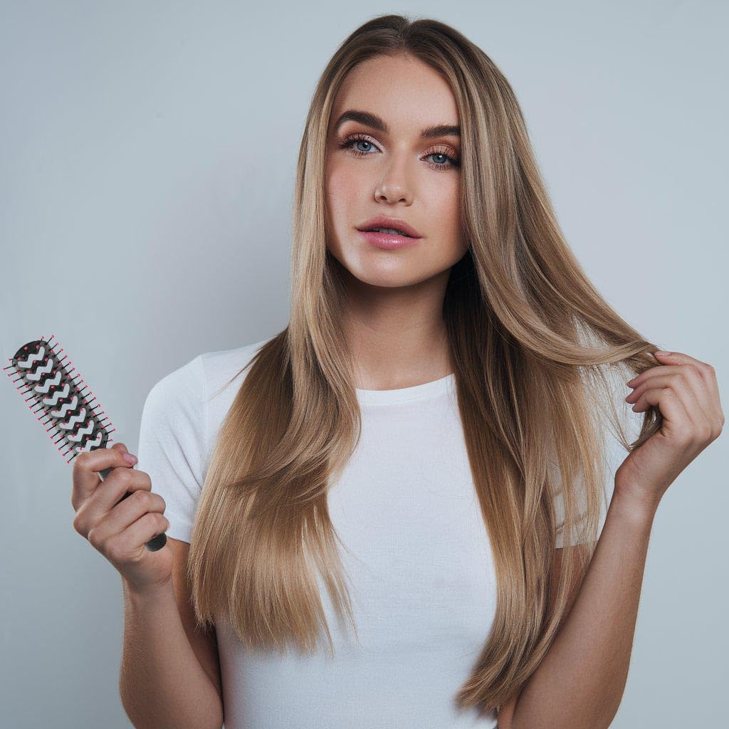 Cricket Static Free Fast Flo Vent Hair Brush - Quick Blow Drying, Easy Styling, and Tangle-Free Detangling for All Hair Types, Long, Short, Thick Beauty & Personal Care Cricket