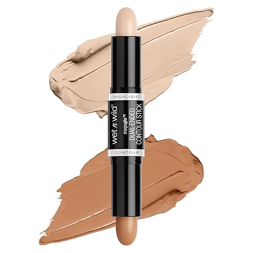 wet n wild MegaGlo Dual-Ended Contour Stick Medium/Tan, Cruelty-Free Beauty & Personal Care wet n wild