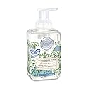 Michel Design Works Foaming Hand Soap 17.8oz, Cotton & Linen Scent and Design, Shea Butter and Aloe Vera Blend, Beautiful Square Container with Pump Beauty & Personal Care Michel Design Works