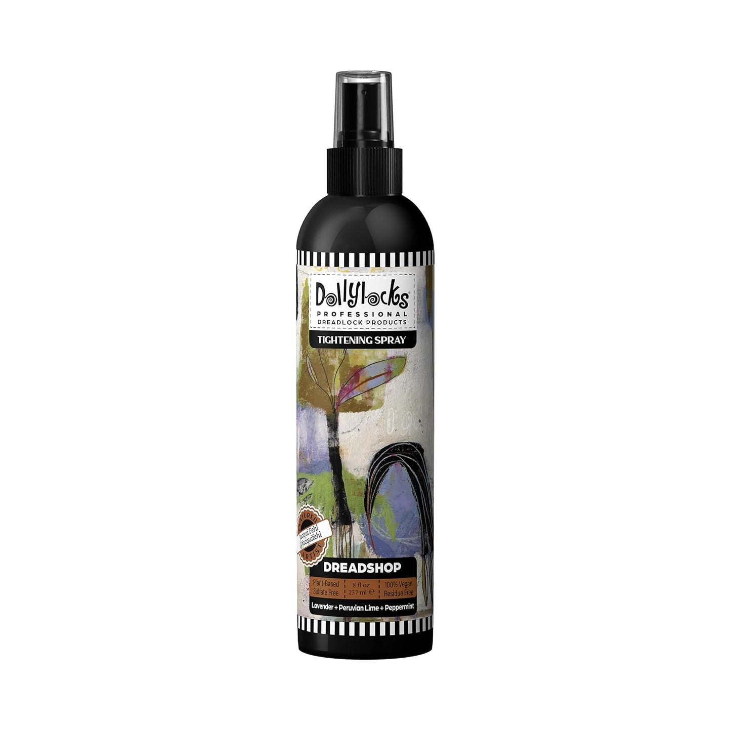 Dollylocks Sea Salt Texture Spray | Plant-Based, Vegan, Residue-Free | Tighten Locs Dreadlocks | Loose Hair Care | Fragrance Free | 8oz Beauty & Personal Care Dollylocks