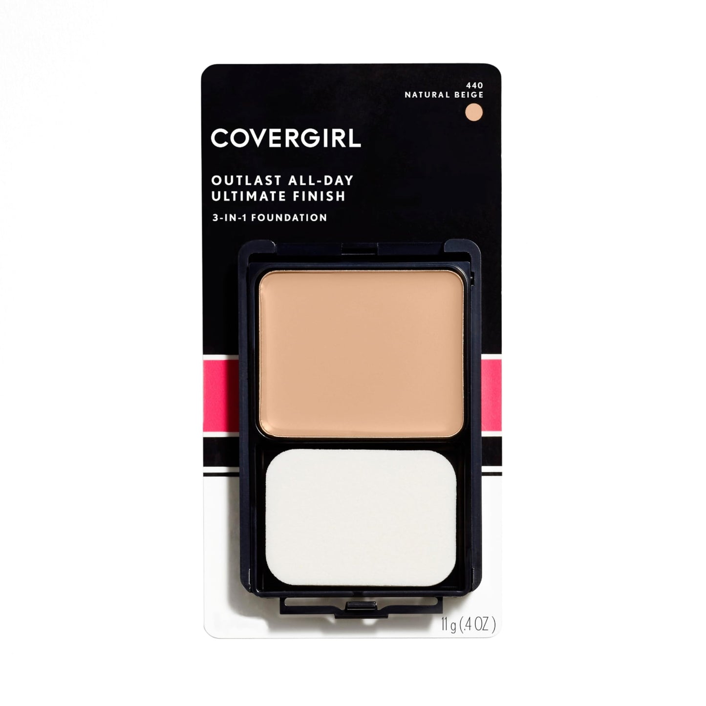 COVERGIRL Outlast All-Day Ultimate Finish Foundation, Natural Beige , 0.4 Ounce (Pack of 1) Beauty & Personal Care COVERGIRL