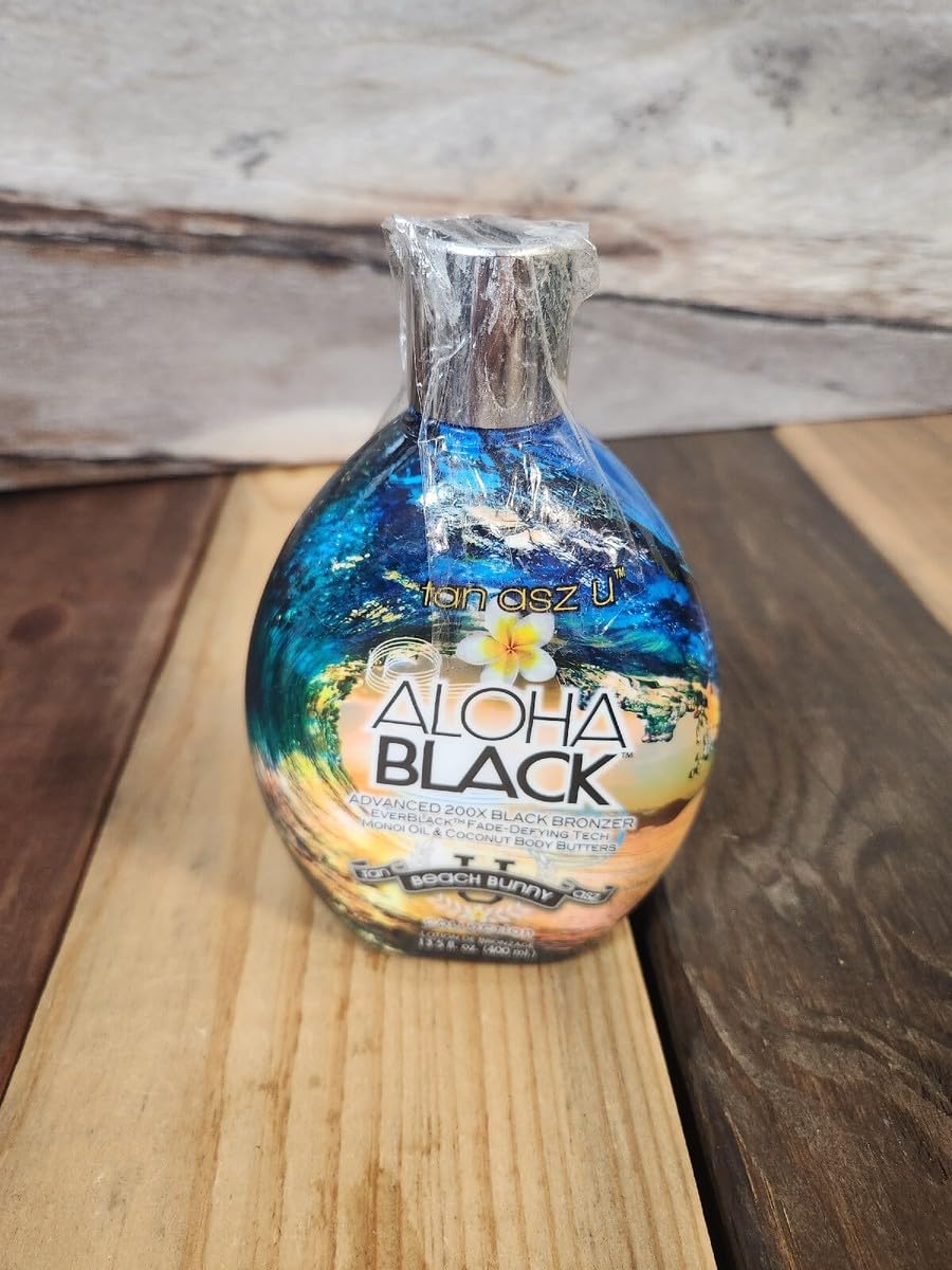 Tan Asz U ALOHA BLACK Advanced 200X Black Bronzer - 13.5 oz. Beauty & Personal Care Tan Asz U