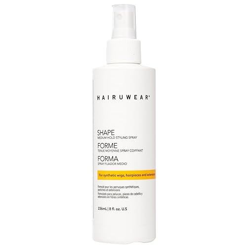 Medium Hold Hair Spray for Synthetic Wigs, Hairpieces, and Extensions - 8 fl oz Beauty & Personal Care Hair u wear