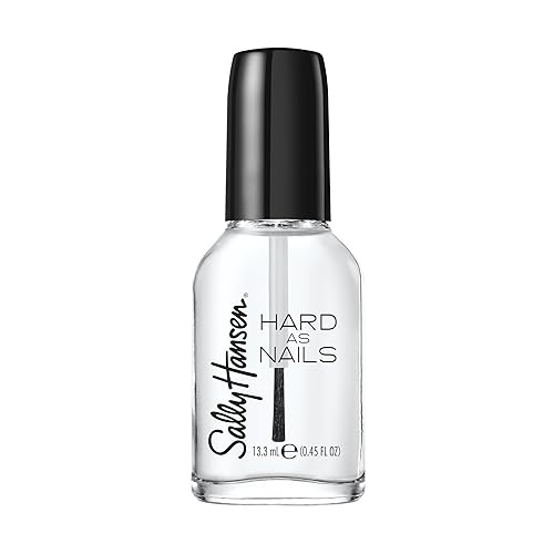 Sally Hansen Hard as Nails Nail Polish, Crystal Clear, 0.45 Fluid Ounce Beauty & Personal Care Sally Hansen
