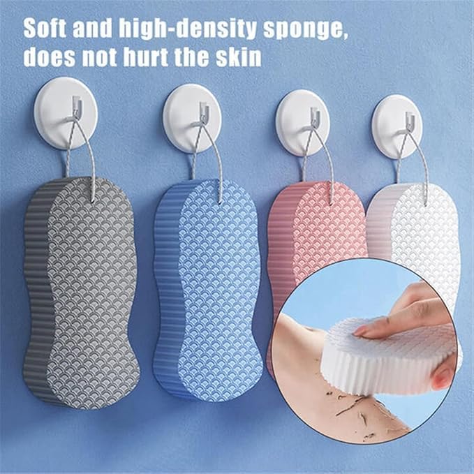 3D Sponge, Super Soft Exfoliating Bath Sponge, Magic Exfoliating Bath Sponge, Exfoliating Bath Sponges for Body, Exfoliating Bath Sponge Remover Dead Beauty and Personal Care loutlo