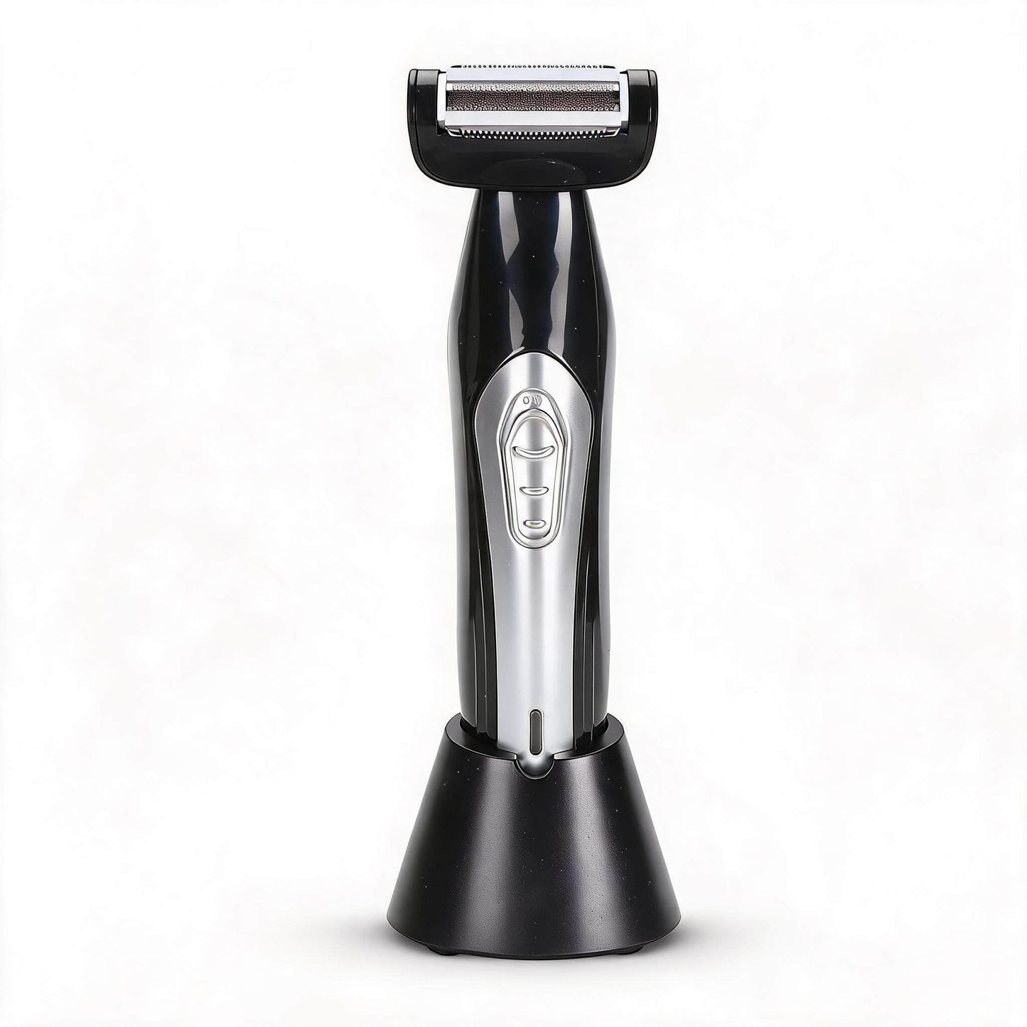 Body Hair Trimmer for Men - Electric with Removable Long Handle, Hair Trimmer for Pubic Area, Back, Face, Legs and Beard, Wet Dry Use Beauty and Personal Care Bewinner