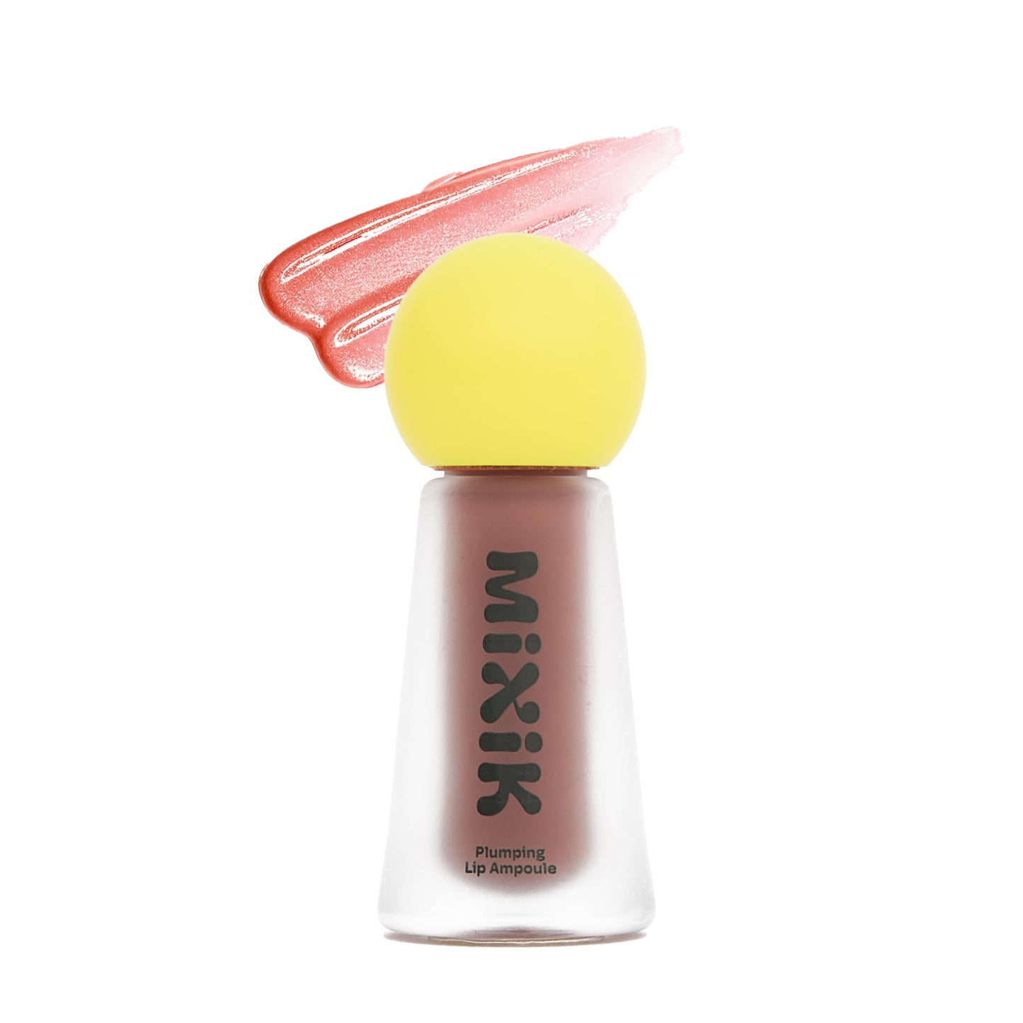 MIXIK Plumping Lip Ampoule, Hydrating Lip Gloss Plumping Ampoule made with Shea Butter & Argan Kernel Oil leaving Lips Plump, Smooth and Glossy Beauty and Personal Care MIXIK