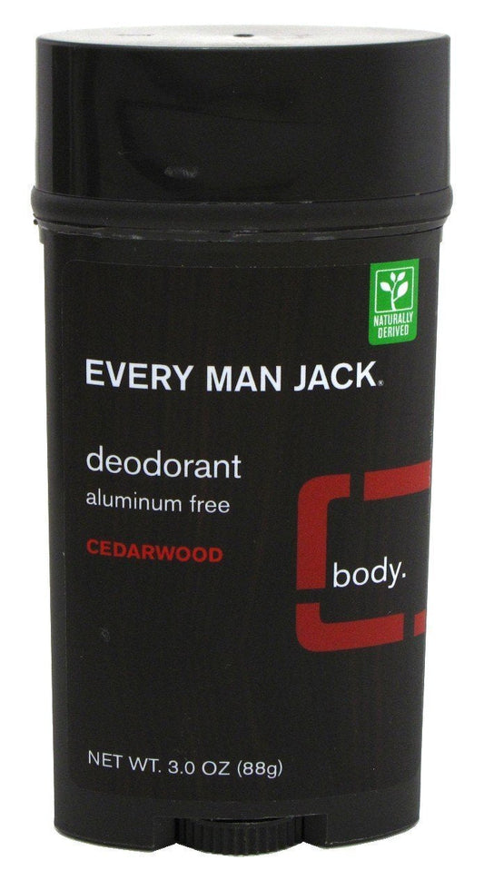 Every Man Jack Deodorant 3oz Cedarwood (6 Pack) Beauty and Personal Care Every Man Jack