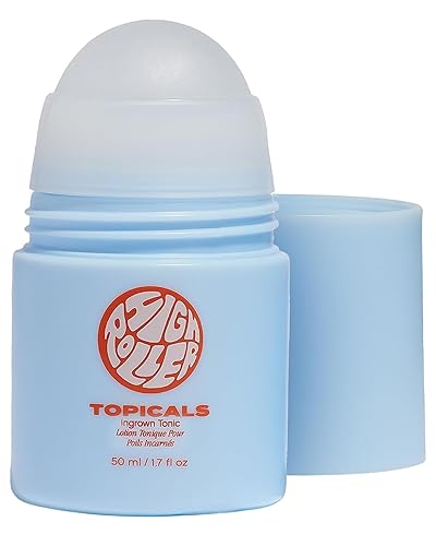 Topicals High Roller Ingrown Hair Serum | Roll-on Tonic to Soothe and Calm Irritated Skin on Face, Armpits and Bikini Areas | Contains Salicylic Beauty & Personal Care Topicals