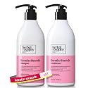 Herbalosophy Keratin Shampoo & Conditioner Set, Nourishing & Moisturizing Formula for Damaged & Dry Hair, Highly Hydrate & Repair for Color Treated Beauty & Personal Care Herbalosophy