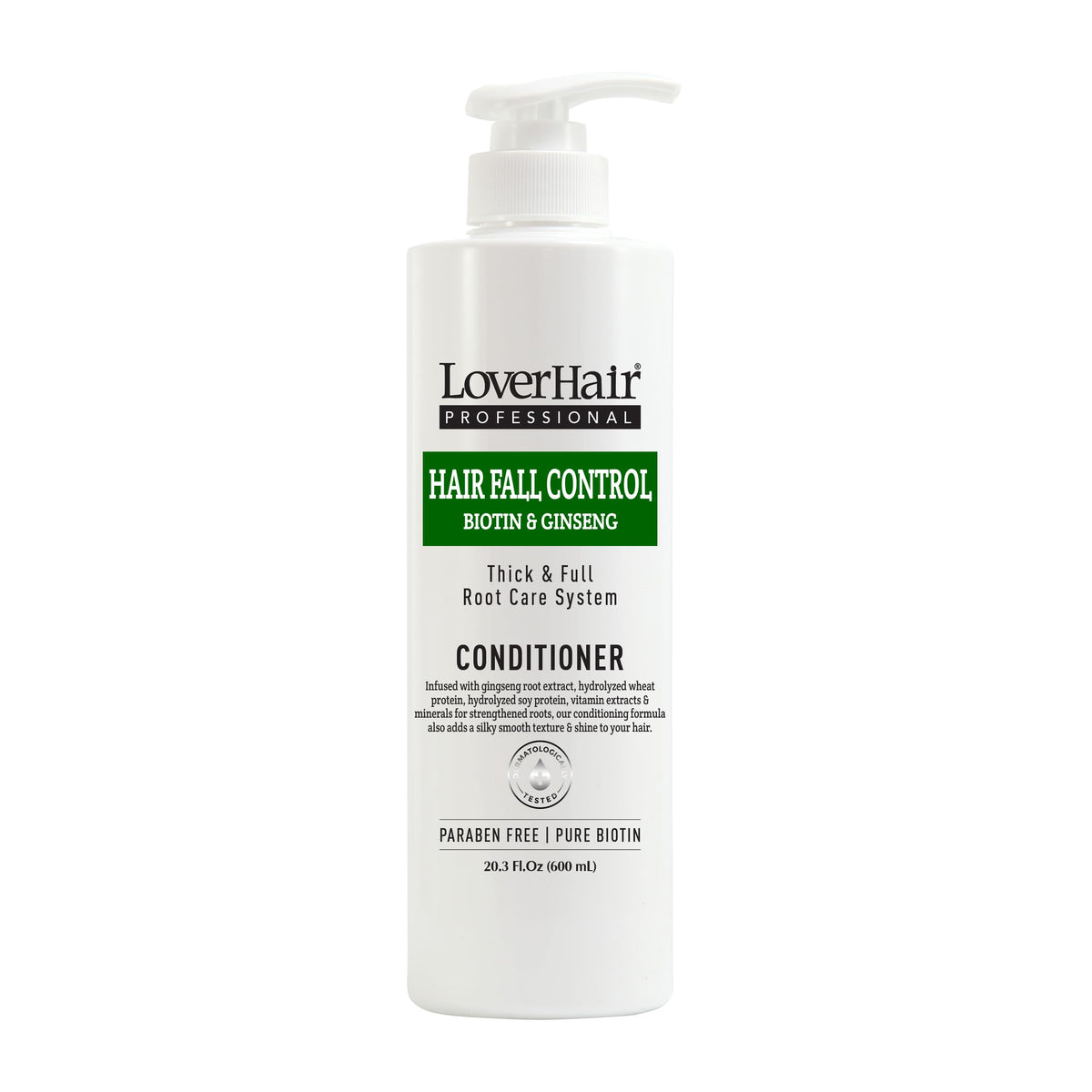 LoverHair Professional Hair Fall Control Conditioner 20.3 fl oz (600ml)