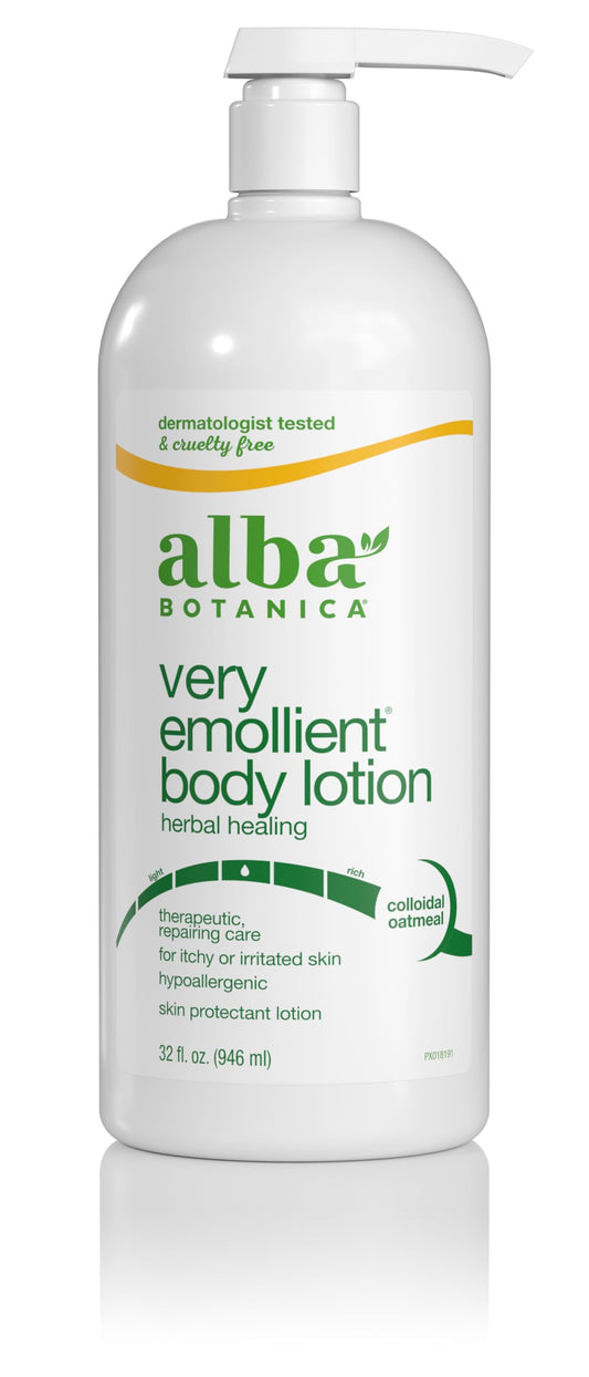 Alba Botanica Very Emollient Body Lotion, Herbal Healing, 32 Oz (Packaging May Vary) Beauty & Personal Care Alba Botanica
