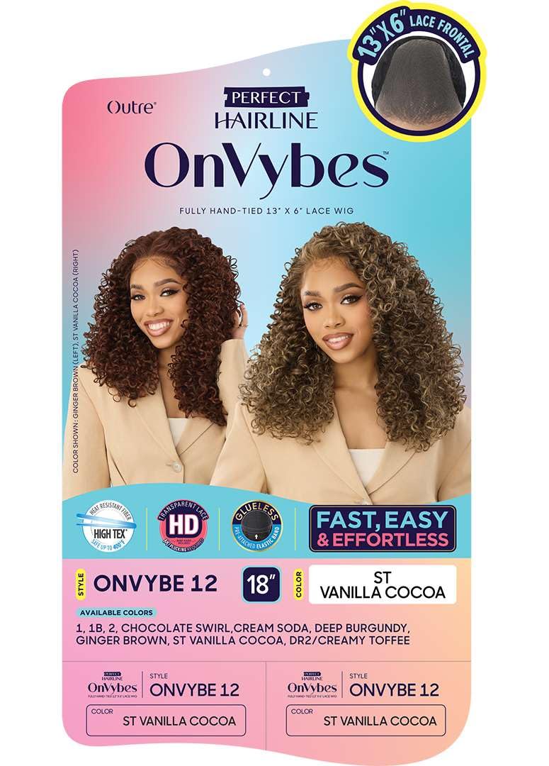 Outre Lace Front Wig - Perfect Hair Line 13X6 - OnVybes - OnVybe 12 (CREAM SODA)