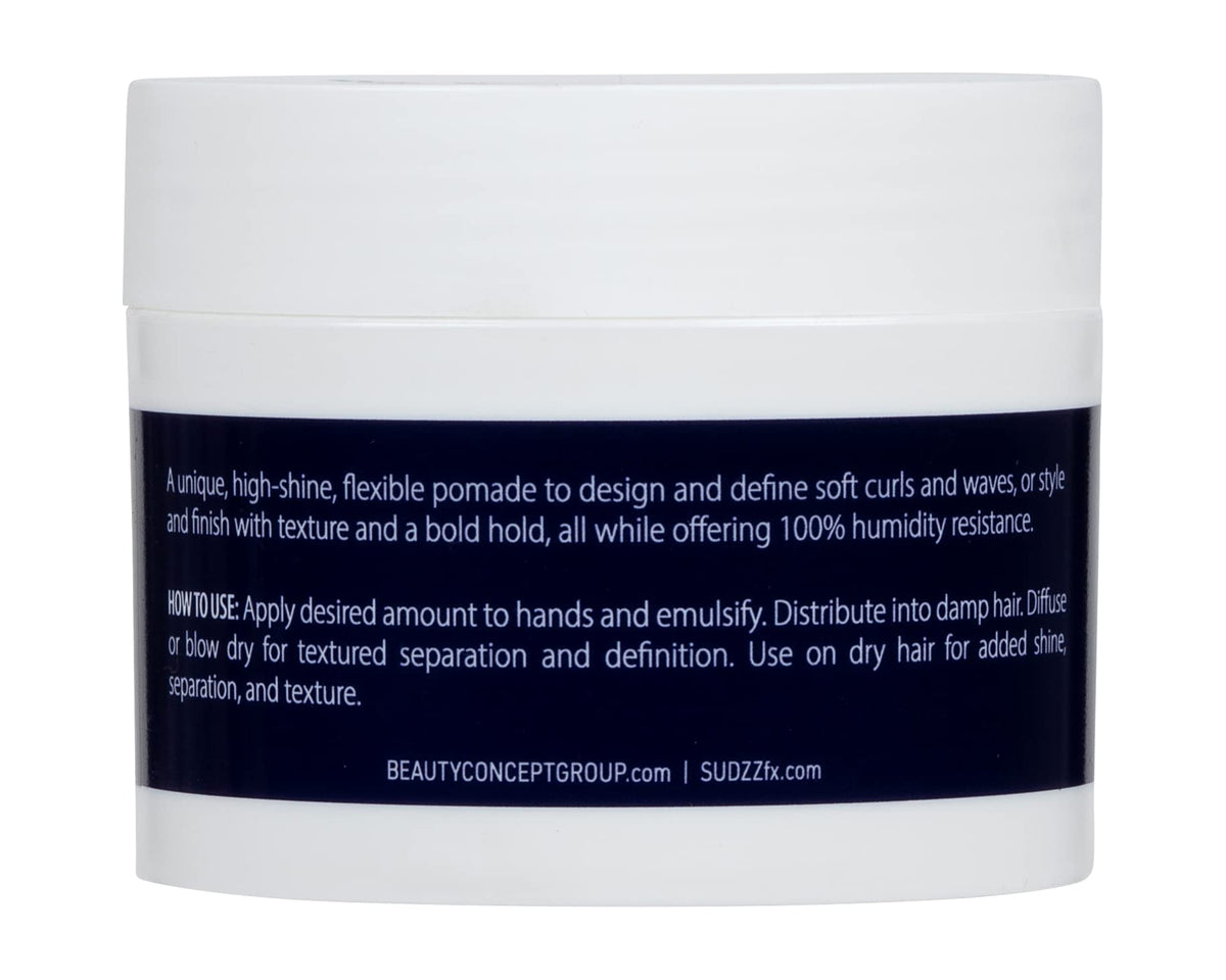 SUDZZFX DESIGN.IT Volume & Shaping Crème - Smoothing & Styling Formula - Frizz Control - Thickening for Men & Women - 3.4 Fl Oz Beauty & Personal Care SUDZZFX