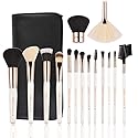 Z'OREYA Makeup Brushes Set,15pcs Rose Gold Luxury and Fashion Makeup Brushes,Professional Premium Synthetic Foundation Powder Concealers Eye Shadows Beauty & Personal Care Z'OREYA