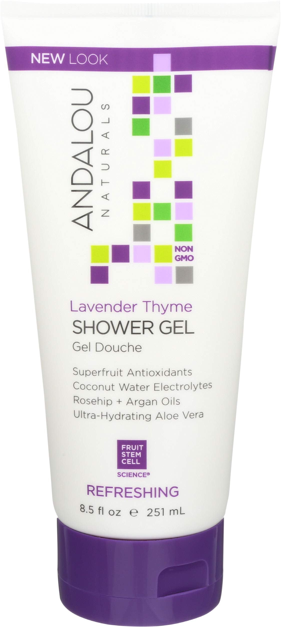 Andalou Naturals Shower Gel Lavender Thyme, 8.5 oz Beauty & Personal Care Andalou Naturals