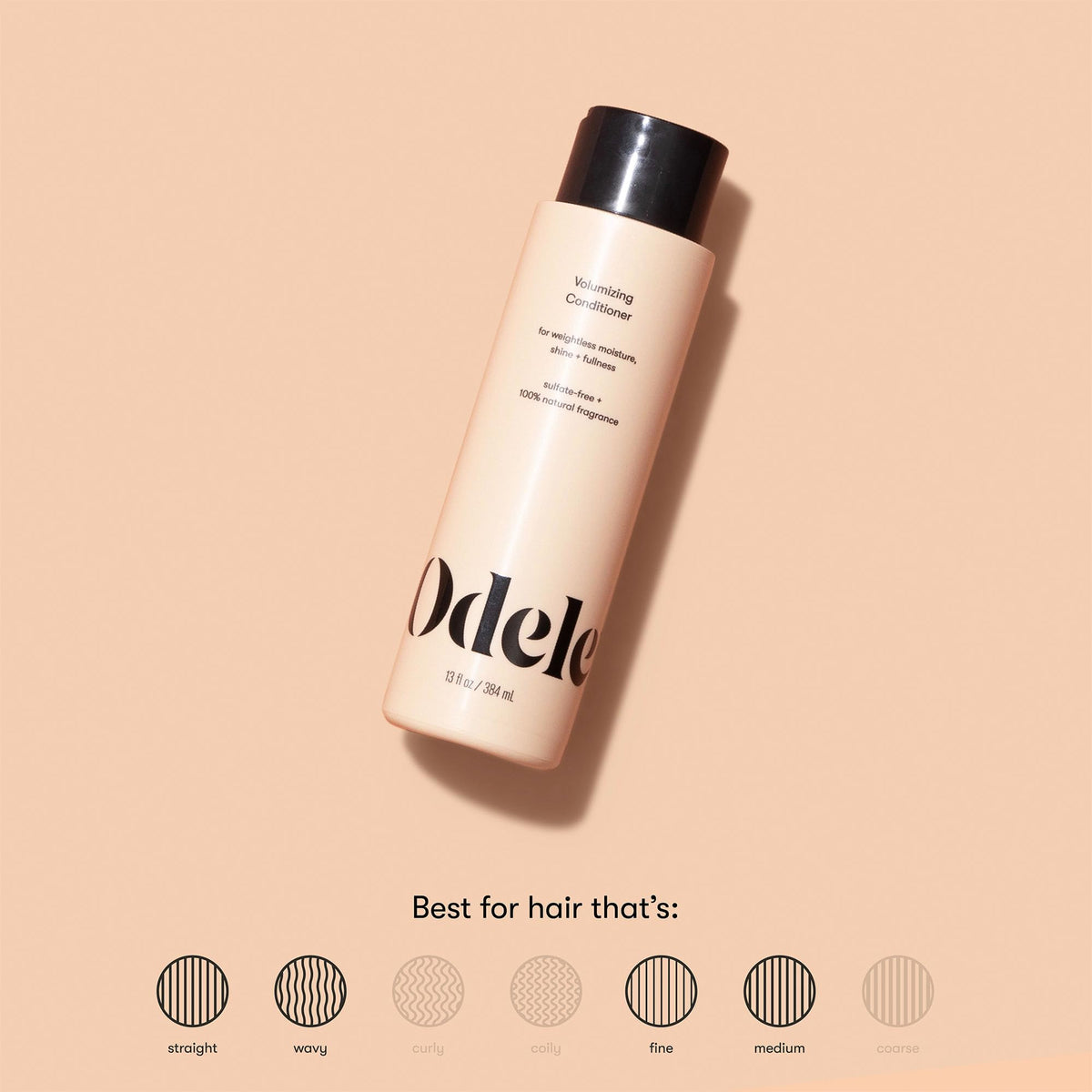 Odele Volumizing Sulfate-Free Conditioner for Lift & Fullness, 13 fl oz