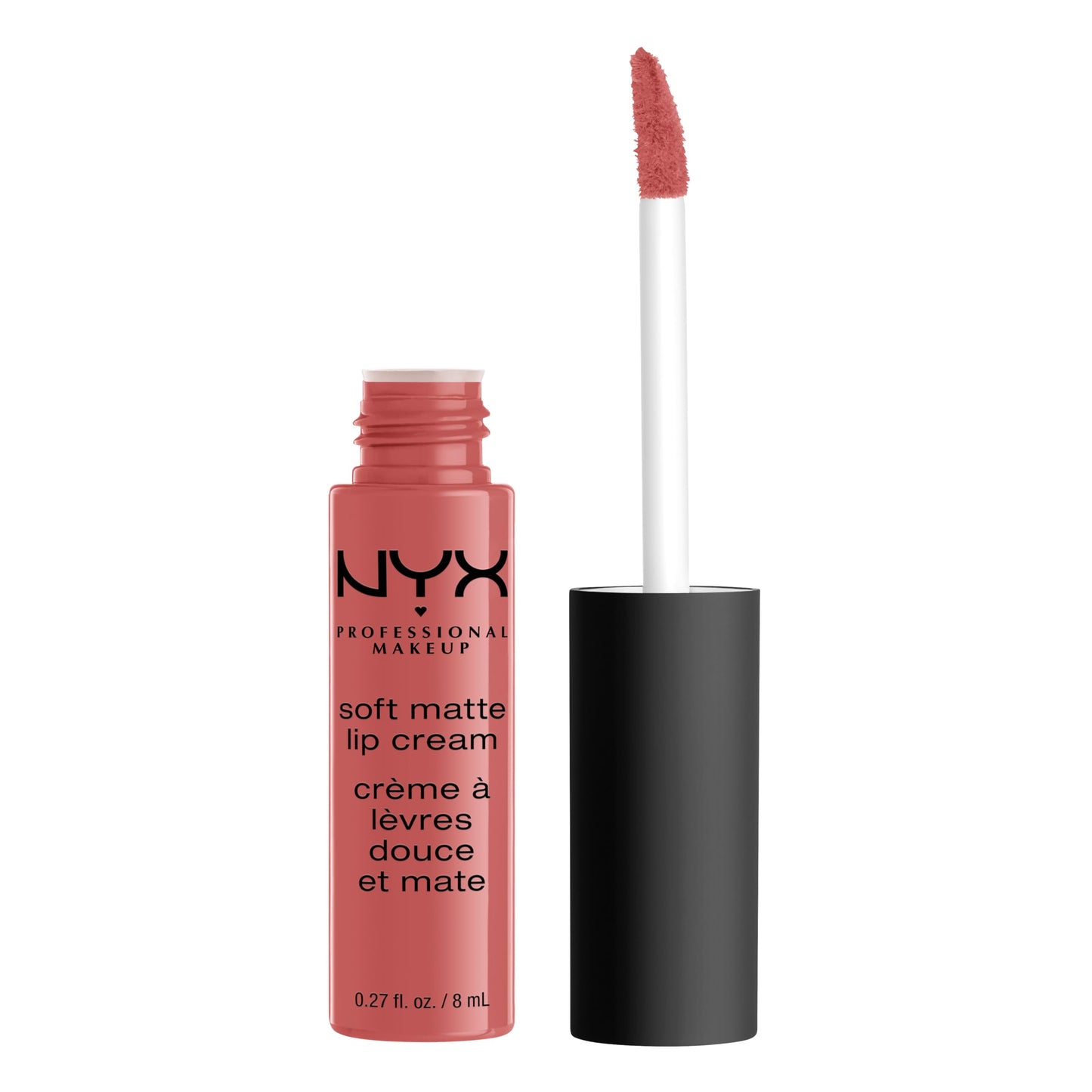 NYX PROFESSIONAL MAKEUP Soft Matte Lip Cream, Lightweight Liquid Lipstick - Zurich (Matte Muted Rose) Beauty & Personal Care NYX PROFESSIONAL MAKEUP