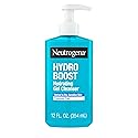 Neutrogena Hydro Boost Face Wash, Fragrance Free, Hydrating Facial Cleanser with Hyaluronic Acid, Daily Foaming Face Wash & Makeup Remover Beauty & Personal Care Neutrogena