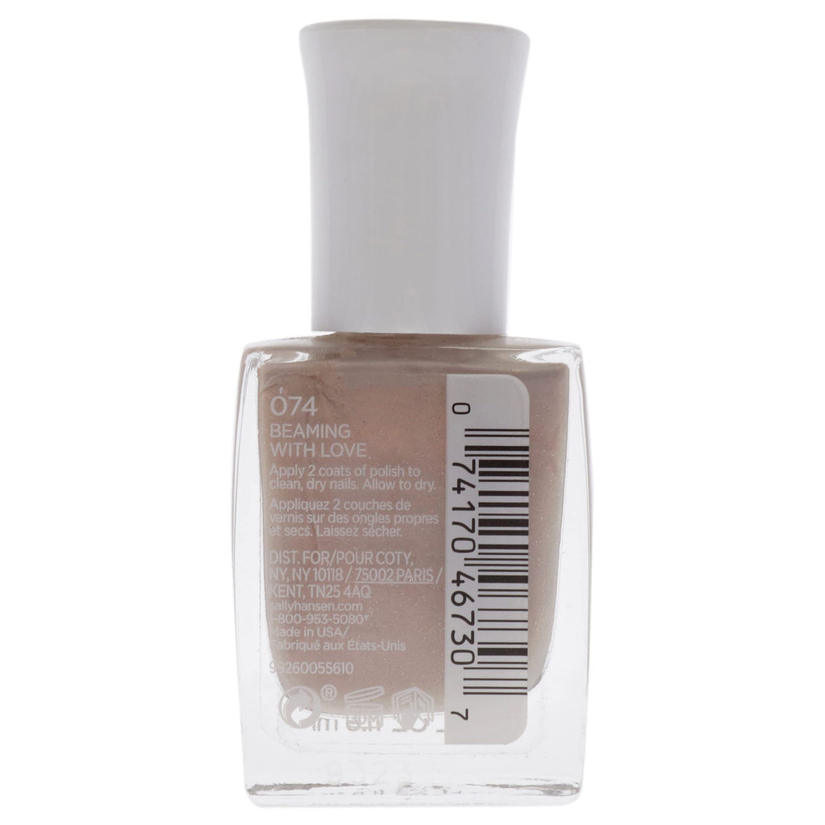 Sally Hansen Mega Strength Nail Color, Beaming With Love, .4 Fl Oz Beauty & Personal Care Sally Hansen