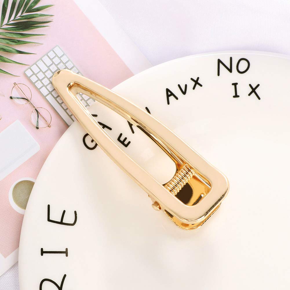 Gukasxi 30pcs Gold Alligator Hair Clips Barrettes Metal Hollow Hair Clip for Silicone Mold Making Pearl Acrylic Resin Hair Pin Hairbow Hairpins Beauty & Personal Care Gukasxi